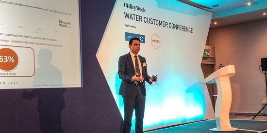 Sanjeev Kumar at the Water CX conference